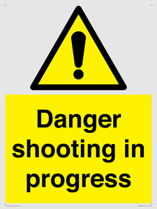 Danger shooting in progress